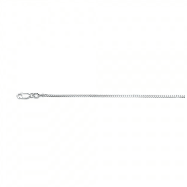 114 S Silver gourm. chain 1.7mm