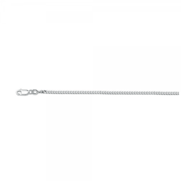 116 S Zilver gourm. ketting 2.4mm