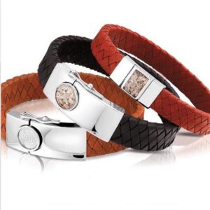 Vingerafdruk armband